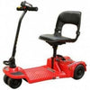 Shoprider Echo Folding Scooter Red Front Left Side View