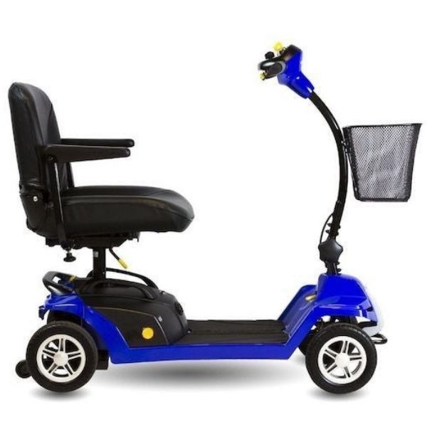 Shoprider Escape 4 Wheel Portable Scooter Blue Right View