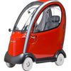 Shoprider Flagship Luxury Scooter Red Front Side View