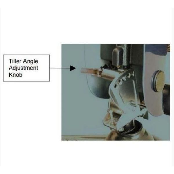 Shoprider Flagship Luxury Scooter Tiller Angel Adjustment Knob View