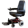 Shoprider Jimmie Power Chair Red Front Left View