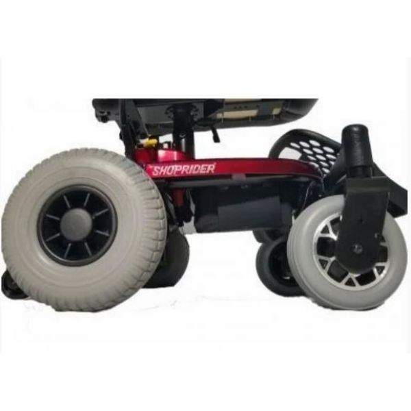 Shoprider Jimmie Power Chair Wheel View