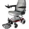 Shoprider Smartie Power Chair Red Front Left Side View