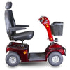 Shoprider Sprinter XL4 Deluxe Mobility Scooter Red Right Side View