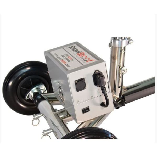 SmartScoot Portable Travel 3-Wheel Mobility Scooter S1200 Battery View