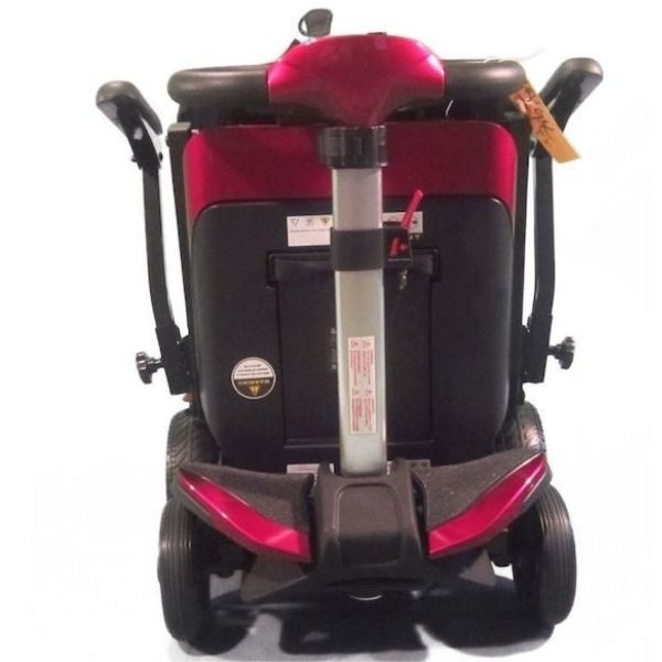 Solax Mobie Plus Folding Mobility Scooter  Red Folded View