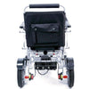 Tranzit Go Foldable Power Wheelchair Silver Back View