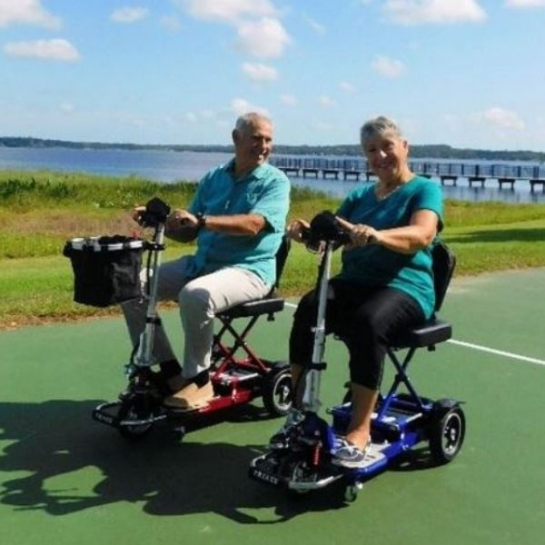 Triaxe Cruze Foldable Travel Mobility Scooter by Enhance Mobility Customers Review View