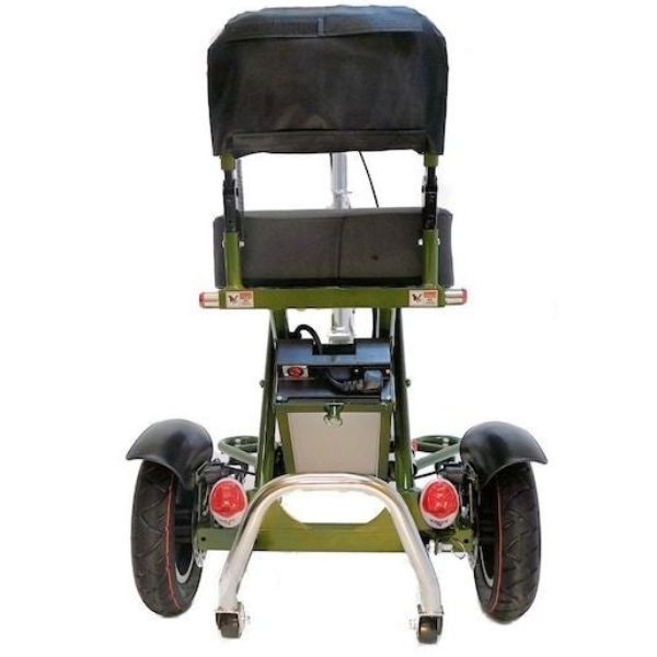 Triaxe Sport Scooter Green Back View