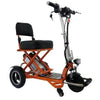 Triaxe Sport Scooter Orange Front Left Side View
