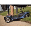Vive Health 4 Wheel Portable Mobility Scooter Footplate Side View