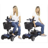 Vive Health 4 Wheel Portable Mobility Scooter Swivel Seat View