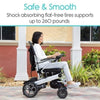 Vive Health Foldable Power Wheelchair Safe and Smooth View