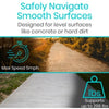 Vive Health Series A Deluxe Travel Mobility Scooter Safely Navigate Smooth Surfaces