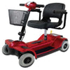 Zip’r 4 Wheel Travel Mobility Scooter Red Front View