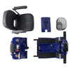 Zip’r 4 Xtra Mobility Scooter Blue Disassembled View
