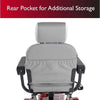 Zip’r Mantis Power Electric Wheelchair Rear Pocket Storage View
