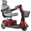 Zip&#39;r Mobility Breeze 3 Mobility Scooter Red Front Side View