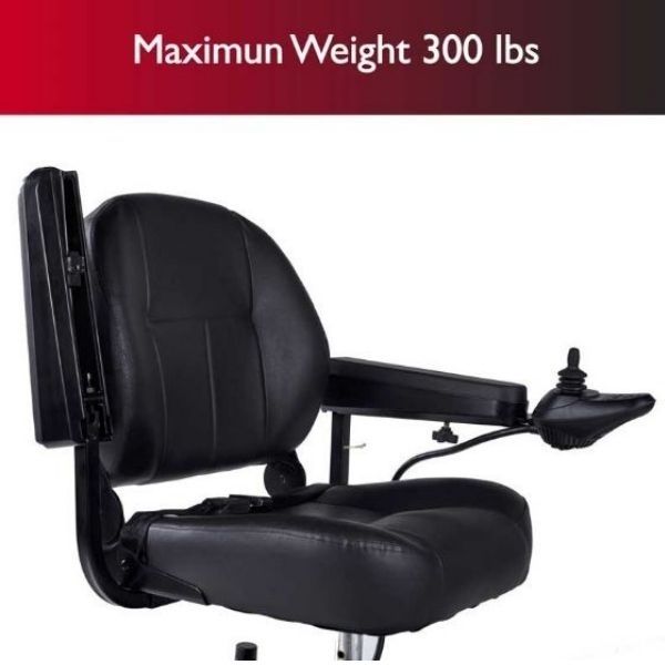 Zip&#39;r PC Mobility Power Wheelchair Adjustable Armrest View
