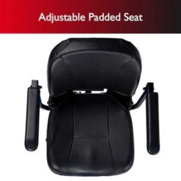 Zip&#39;r Roo 3-Wheel Mobility Scooter Adjustable Seat View