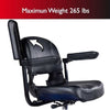 Zip&#39;r Roo 4 Wheel Mobility Travel Scooter Adjustable Armrest View