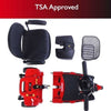 Zip&#39;r Roo 4 Wheel Mobility Travel Scooter Disassembled View