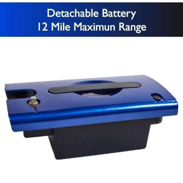 Zip&#39;r Xtra 3-Wheel Travel Mobility Scooter Battery View