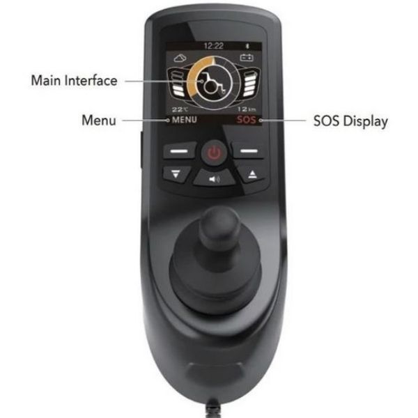 iLiving ILG-255 Folding Power Wheel Chair Controller View